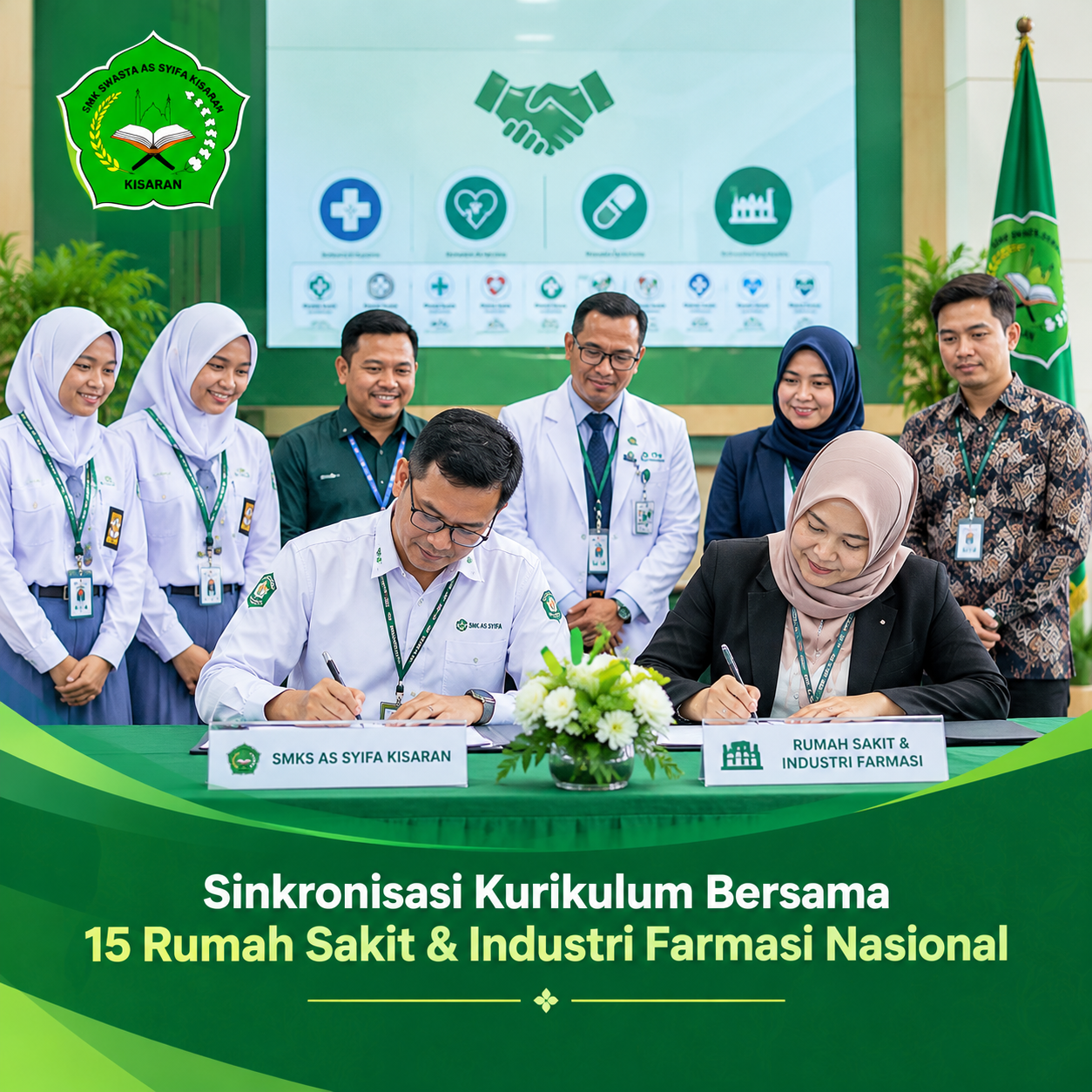 Sinkronisasi Kurikulum Bersama 15 Rumah Sakit & Industri Farmasi Nasional