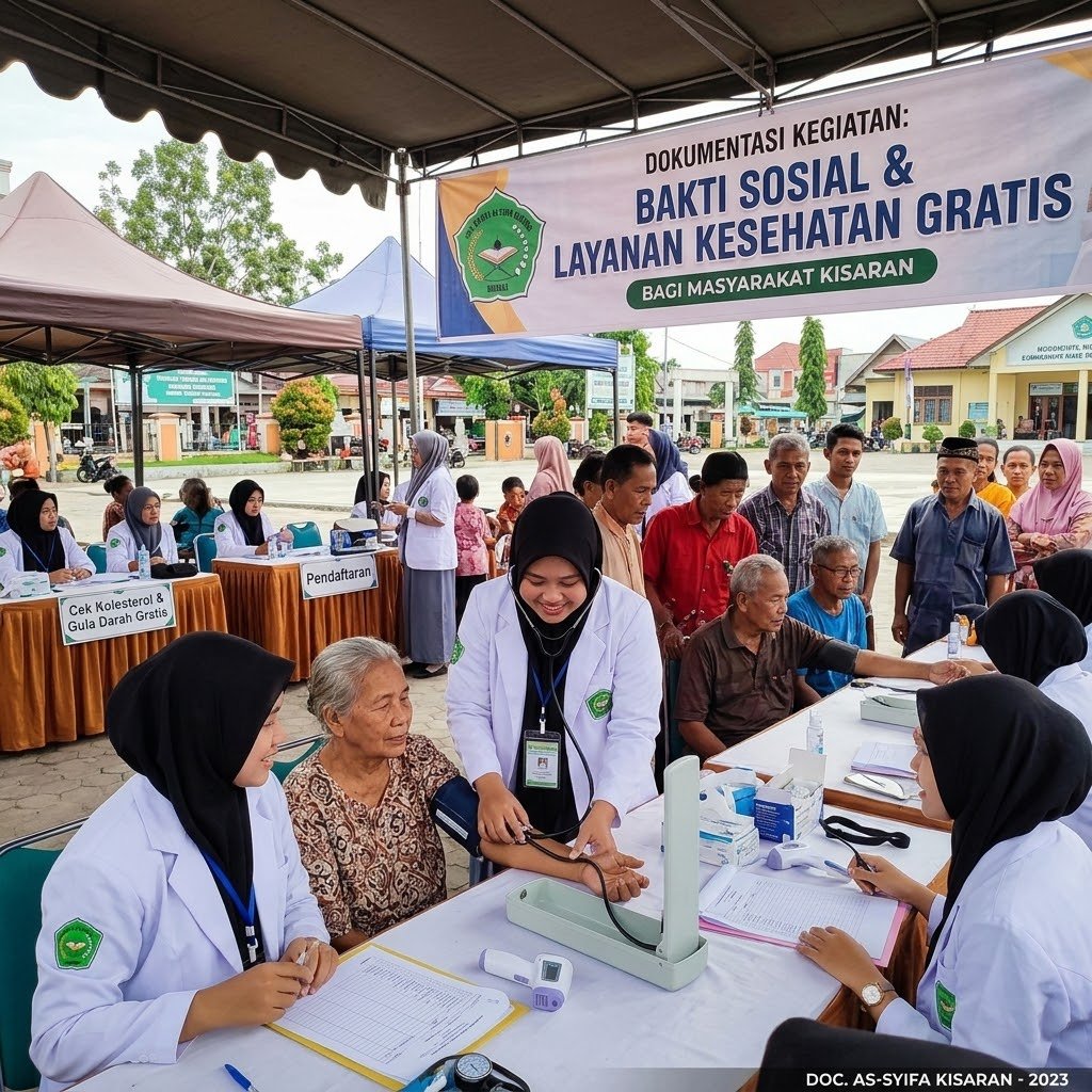 Bakti Sosial & Layanan Pemeriksaan Kesehatan Gratis untuk Masyarakat Kisaran