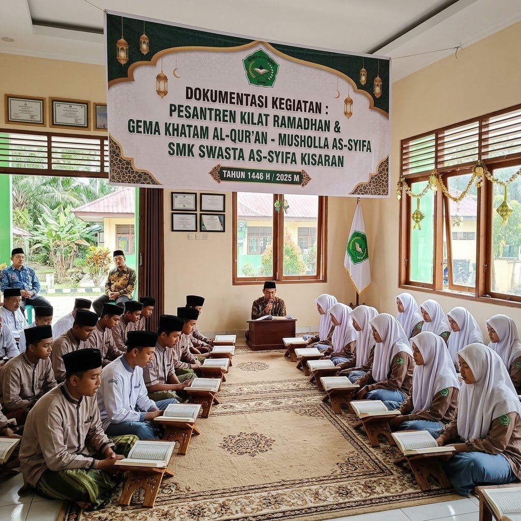 Pesantren Kilat Ramadhan & Gema Khatam Al-Qur’an di Musholla As-Syifa