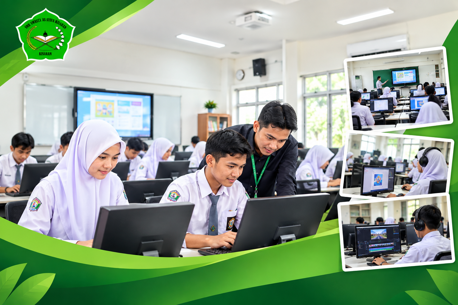 Ruang Kelas Ber-AC & Smart Multimedia